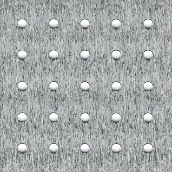 tole perforée acier noir